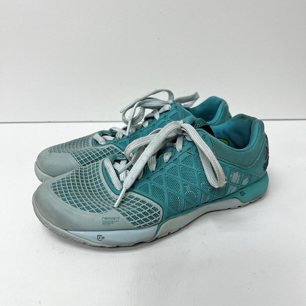 Reebok Crossfit Nano 4.0 Women's Cross Training Shoes Size 7 Teal Style M40526